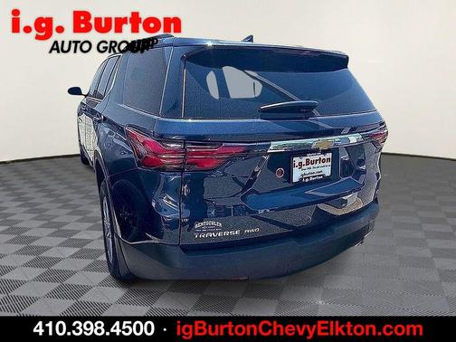 Blue Metallic 2023 Chevrolet Traverse LT Cloth