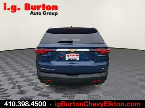 Blue Metallic 2023 Chevrolet Traverse LT Cloth