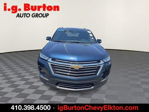 Blue Metallic 2023 Chevrolet Traverse LT Cloth