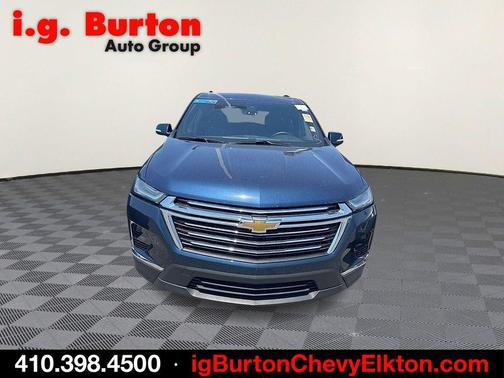 Blue Metallic 2023 Chevrolet Traverse LT Cloth