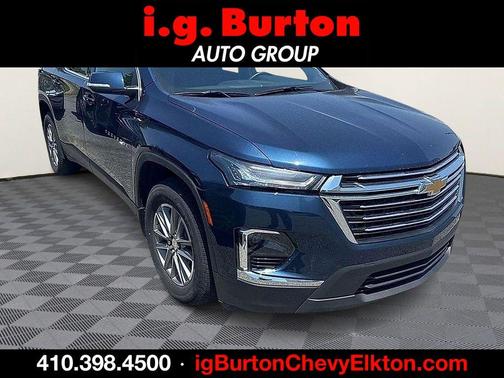 Blue Metallic 2023 Chevrolet Traverse LT Cloth