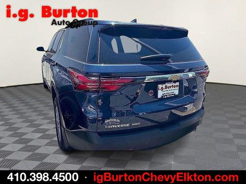 Blue Metallic 2023 Chevrolet Traverse LT Cloth