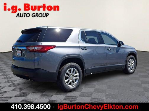 Satin Steel Metallic 2019 Chevrolet Traverse LS