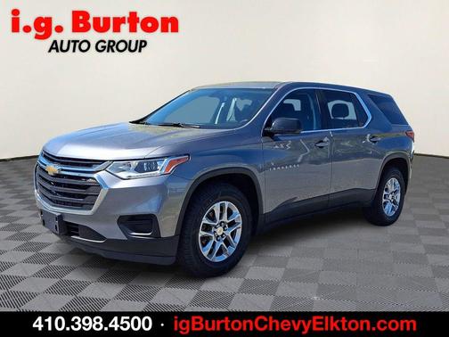 Satin Steel Metallic 2019 Chevrolet Traverse LS