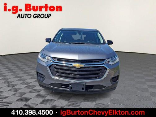 Satin Steel Metallic 2019 Chevrolet Traverse LS