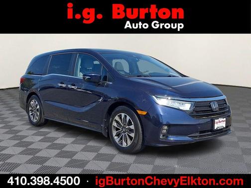 Obsidian Blue 2022 Honda Odyssey EX-L