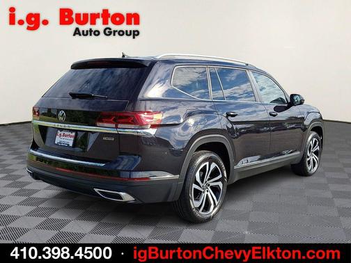 Deep Black Pearl Effect 2022 Volkswagen Atlas 2.0T SEL