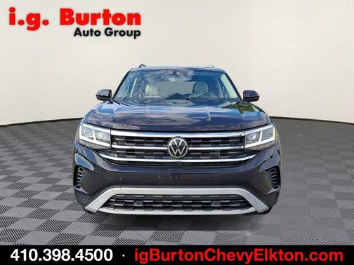 Deep Black Pearl Effect 2022 Volkswagen Atlas 2.0T SEL