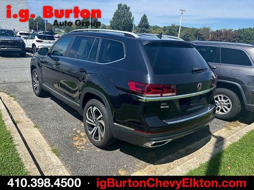 Deep Black Pearl Effect 2022 Volkswagen Atlas 2.0T SEL
