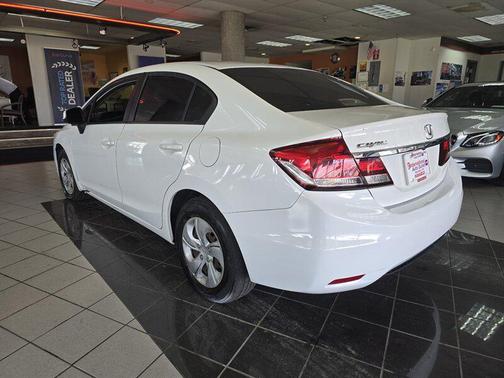 Taffeta White 2013 Honda Civic LX