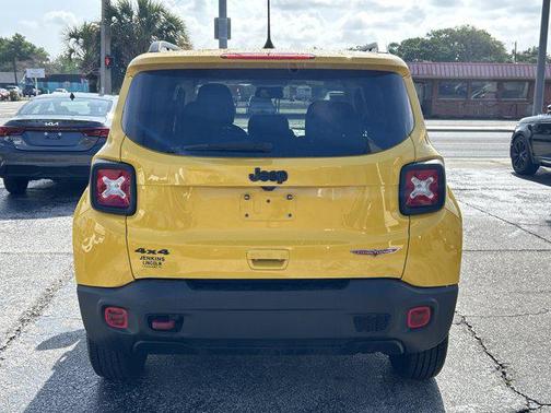 Solar Yellow Clearcoat 2023 Jeep Renegade Trailhawk
