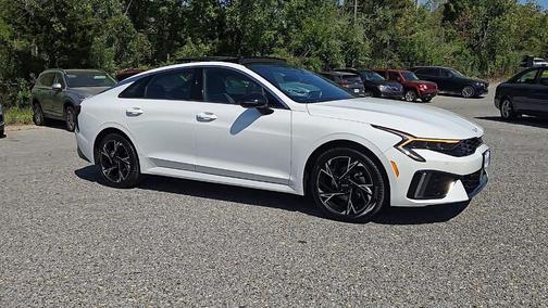 Snow White Pearl 2025 Kia K5 GT-Line