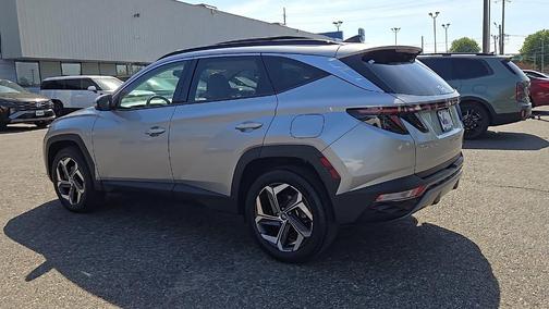 Shimmering Silver 2023 Hyundai TUCSON Limited