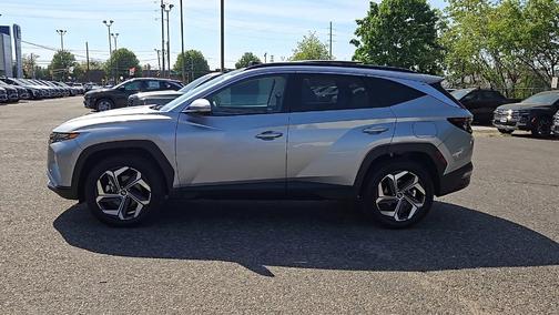 Shimmering Silver 2023 Hyundai TUCSON Limited