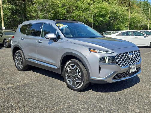 Shimmering Silver Pearl 2023 Hyundai SANTA FE Limited