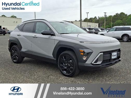 Cyber Gray Metallic 2026 Hyundai KONA SEL Sport