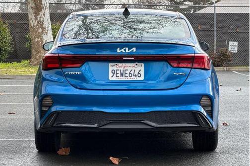 Sporty Blue 2023 Kia Forte GT-Line