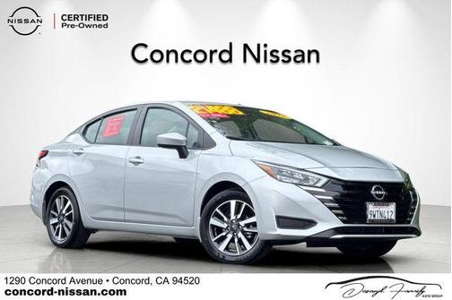 Brilliant Silver Metallic 2025 Nissan Versa 1.6 SV
