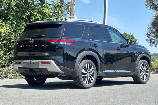 Super Black 2025 Nissan Pathfinder Platinum 4WD