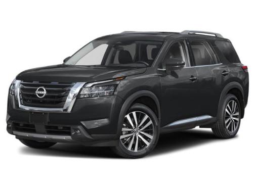 Super Black 2025 Nissan Pathfinder Platinum 4WD