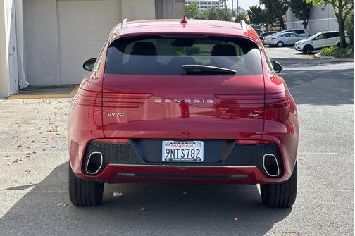 Mauna Red 2025 Genesis GV70 2.5T AWD