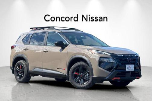 Baja Storm Metallic 2025 Nissan Rogue Rock Creek
