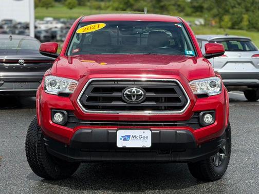 Barcelona Red Metallic 2021 Toyota Tacoma SR5