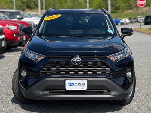 Midnight Black Metallic 2021 Toyota RAV4 XLE
