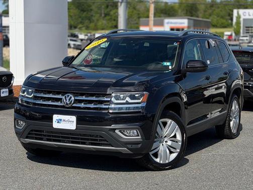 Deep Black Pearl 2019 Volkswagen Atlas 3.6L SEL Premium
