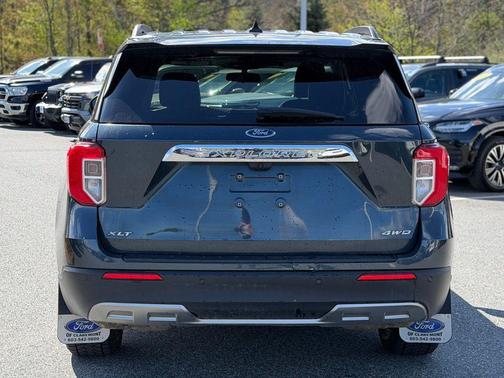 Stone Blue Metallic 2022 Ford Explorer XLT