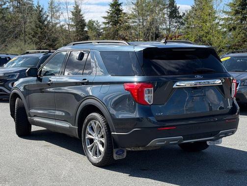 Stone Blue Metallic 2022 Ford Explorer XLT
