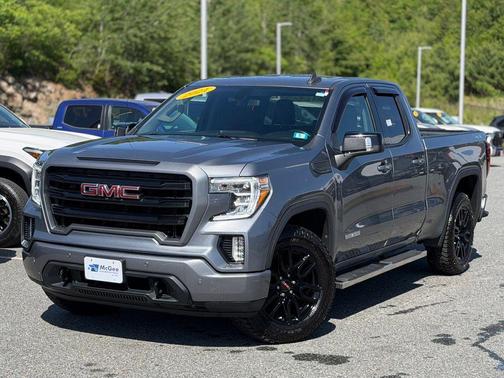 Satin Steel Metallic 2021 GMC Sierra 1500 Elevation