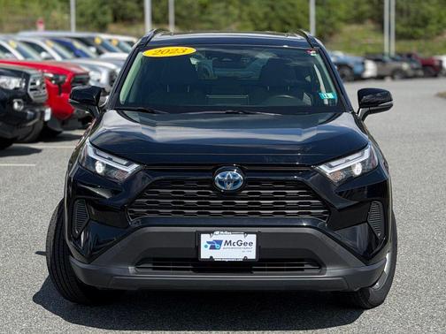 Midnight Black Metallic 2023 Toyota RAV4 Hybrid XLE