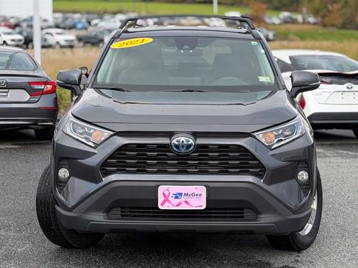 Magnetic Gray Metallic 2021 Toyota RAV4 Hybrid XLE