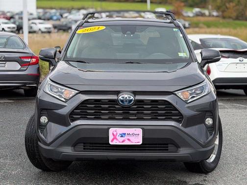 Magnetic Gray Metallic 2021 Toyota RAV4 Hybrid XLE