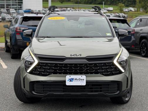 Jungle Green 2025 Kia Sportage Plug-In Hybrid X-Line