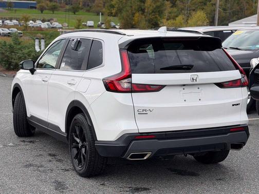 Platinum White Pearl 2025 Honda CR-V Hybrid Sport AWD