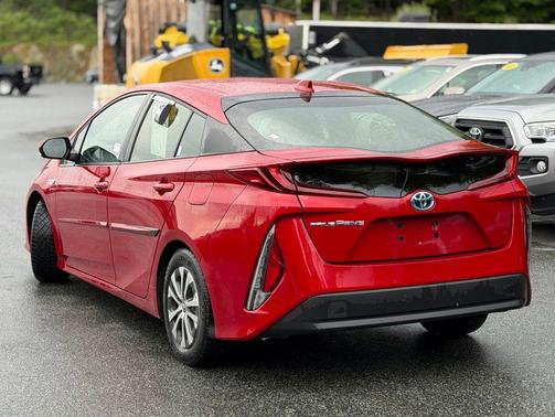 Supersonic Red 2021 Toyota Prius Prime LE