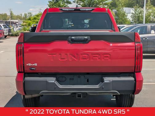 Supersonic Red 2022 Toyota Tundra SR5