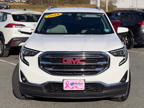 Summit White 2018 GMC Terrain SLT
