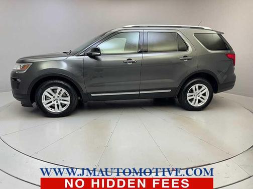 MAGNETIC METALLIC 2018 Ford Explorer XLT