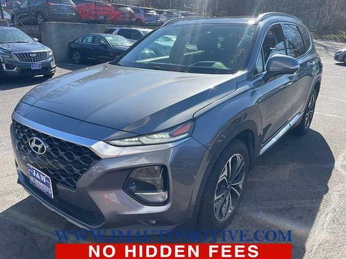 Machine Gray 2019 Hyundai SANTA FE Ultimate 2.0T