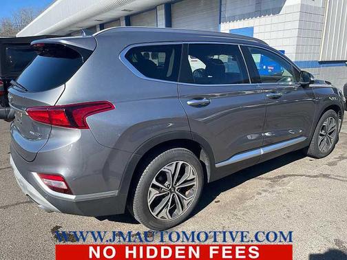 Machine Gray 2019 Hyundai SANTA FE Ultimate 2.0T