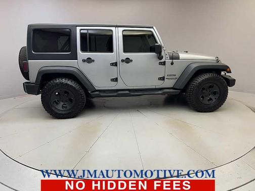 Billet Silver Metallic Clearcoat 2016 Jeep Wrangler Unlimited Sport