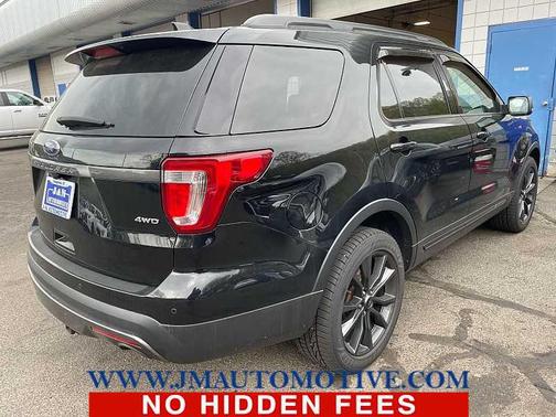 SHADOW BLACK 2017 Ford Explorer XLT