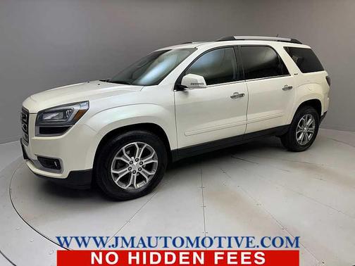 White Diamond Tricoat 2014 GMC Acadia SLT-2