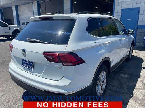 Pure White 2018 Volkswagen Tiguan 2.0T SE