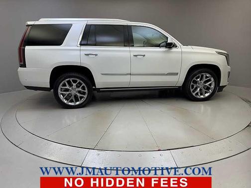 Crystal White Tricoat 2018 Cadillac Escalade Premium Luxury