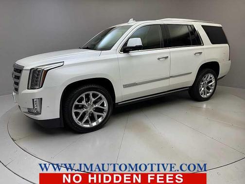 Crystal White Tricoat 2018 Cadillac Escalade Premium Luxury