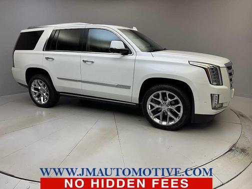 Crystal White Tricoat 2018 Cadillac Escalade Premium Luxury